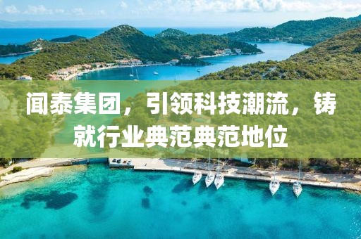 闻泰集团，引领科技潮流，铸就行业典范典范地位