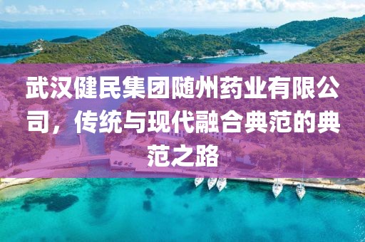 武汉健民集团随州药业有限公司，传统与现代融合典范的典范之路