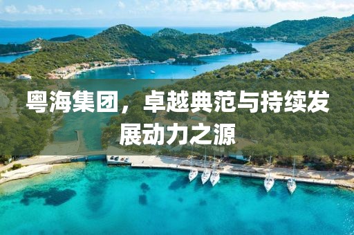 粤海集团，卓越典范与持续发展动力之源