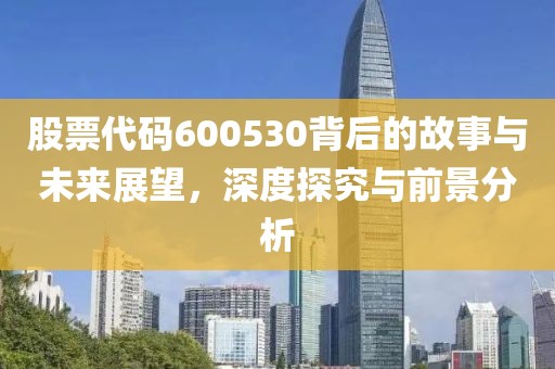 股票代码600530背后的故事与未来展望，深度探究与前景分析