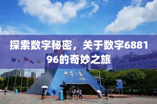 探索数字秘密，关于数字688196的奇妙之旅