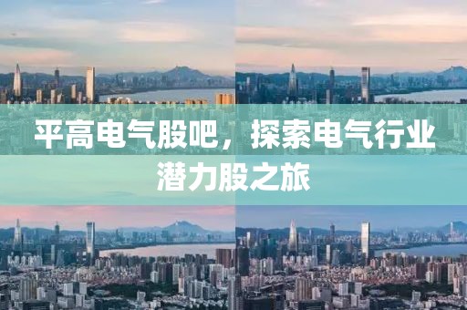 平高电气股吧，探索电气行业潜力股之旅