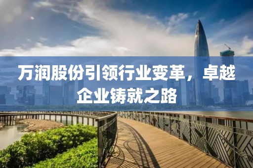 万润股份引领行业变革，卓越企业铸就之路