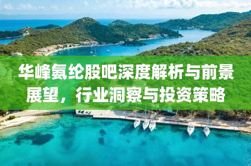 华峰氨纶股吧深度解析与前景展望，行业洞察与投资策略