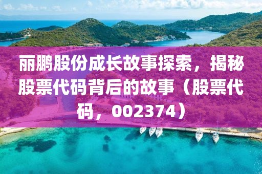 丽鹏股份成长故事探索，揭秘股票代码背后的故事（股票代码，002374）